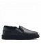 Женские UGG Stitch Slip On Leather Black