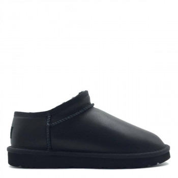 UGG Tasman Slipper Leather Black