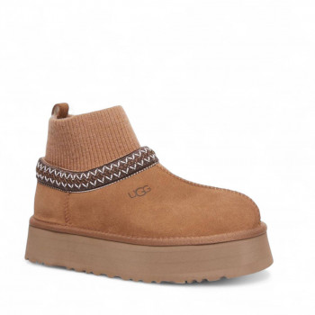 Женские UGG Tazz Platform Knit Chestnut