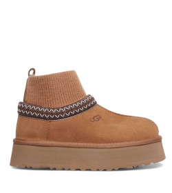 Женские UGG Tazz Platform Knit Chestnut