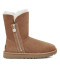 UGG Bailey Zip Short Chestnut