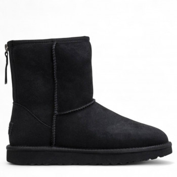 Мужские UGG Classic Short Zip Black