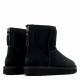 UGG Mens Classic Mini Zip II Black