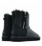 Мужские UGG Classic Mini Double Zip Metallic Black