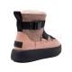 Classic Boom Buckle Boots Pink Crystal