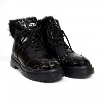 Женские ботинки Martin Patent Черные