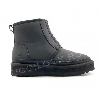 Угги ботинки Neumel Platform Zip Черные