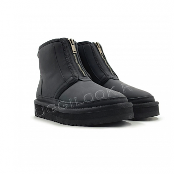 Угги ботинки Neumel Platform Zip Черные