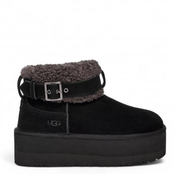  Женские UGG Ultra Mini Belted Roller Черные