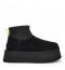 Женские UGG Classic Mini Dipper Black